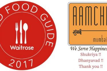 Proud to enter 2017 Good Food Guide